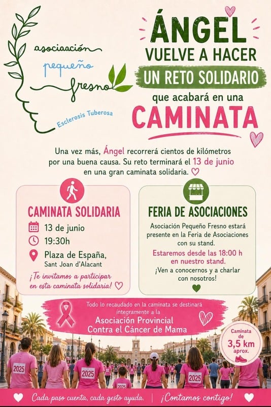 Pequeño fresno se suma al día solidario de Sant Joan